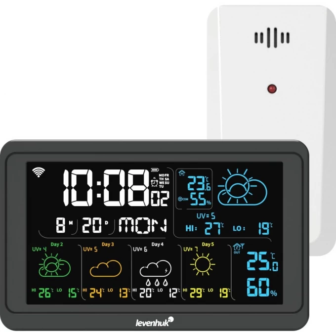 Метеостанция LEVENHUK WEZZER PLUS LP80 78898 Метеостанция LEVENHUK WEZZER PLUS LP80 78898